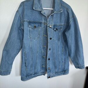 Classic Blue Denim Jean Jacket